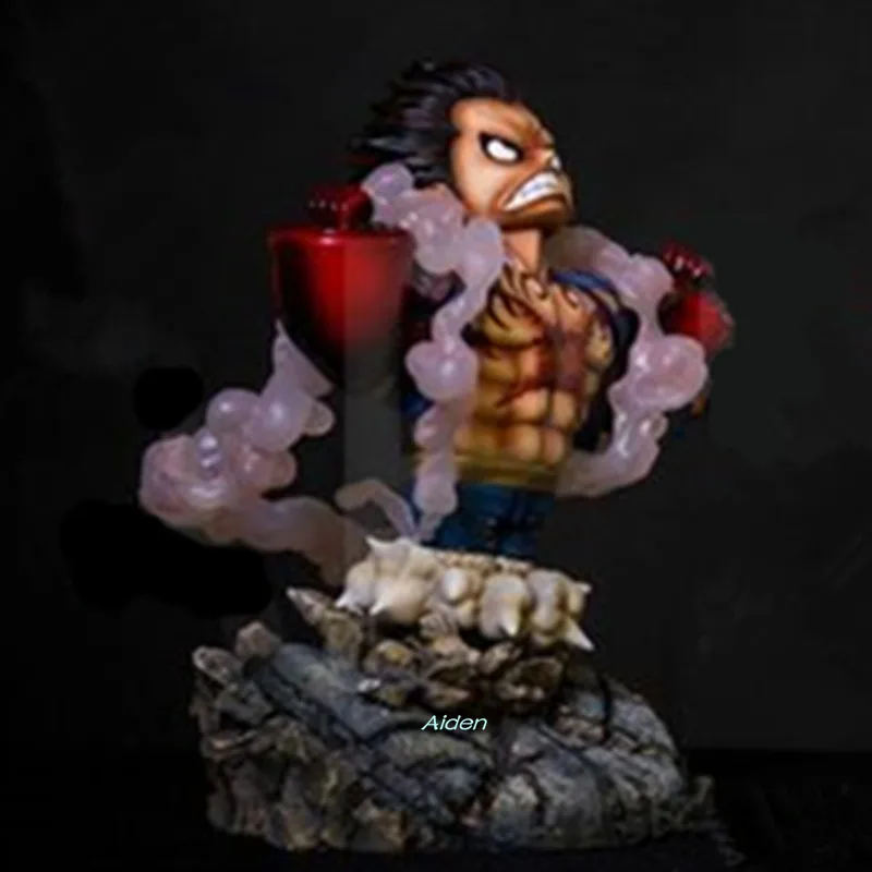 Статуэтка из соломы Пираты 8 дюймов Боевая форма обезьянки D. Luffy полный длинный