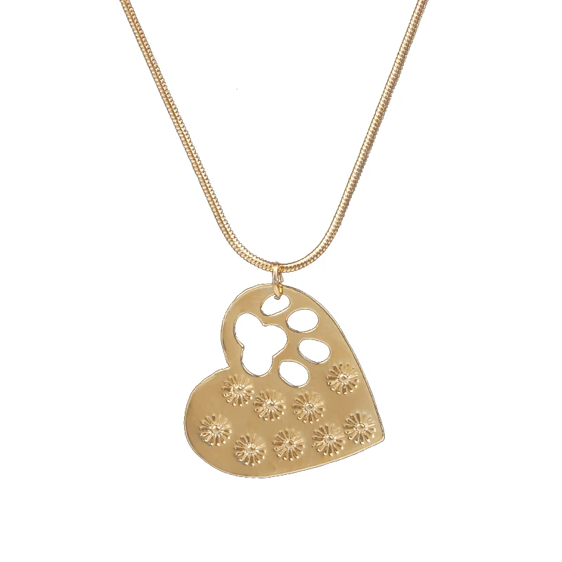 Ожерелье Моя собака спасла меня ожерелье с отверстиями цепочка