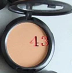 43 1 шт. макияж maquiagem Fix пудра для лица cake Plus Foundation компактная пудра foundat puffs Polvos compactos с зеркальной пуховкой - Цвет: 43