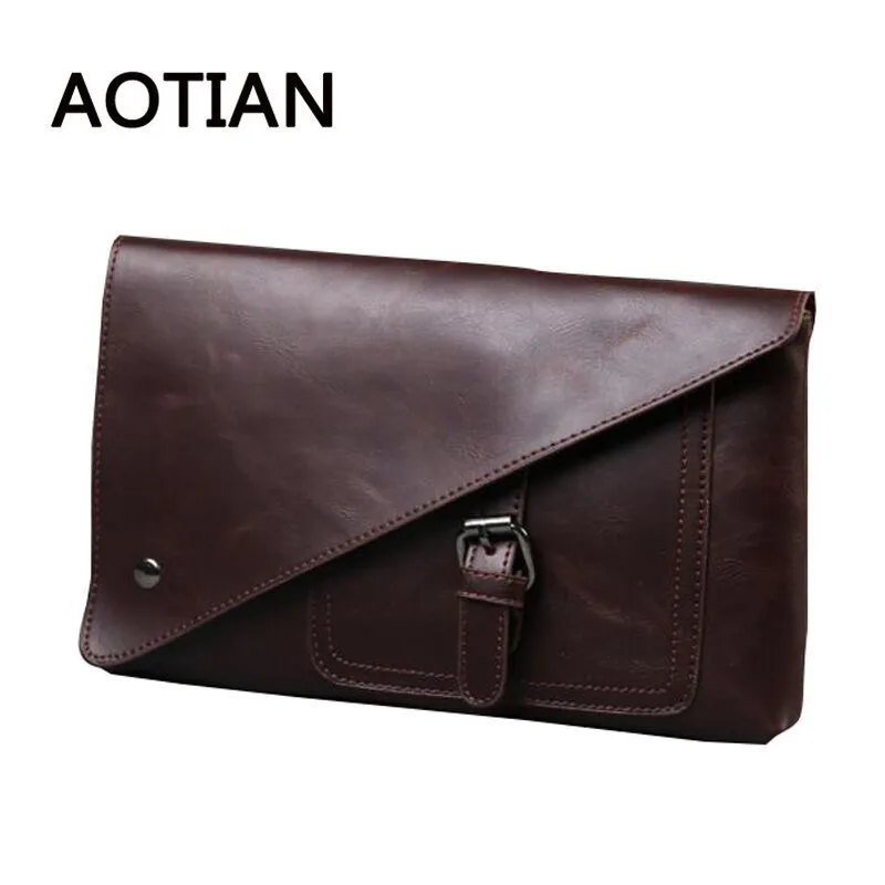 2020 высокое качество винтажная деловая ручная сумка мужские клатчи длинные ПУ