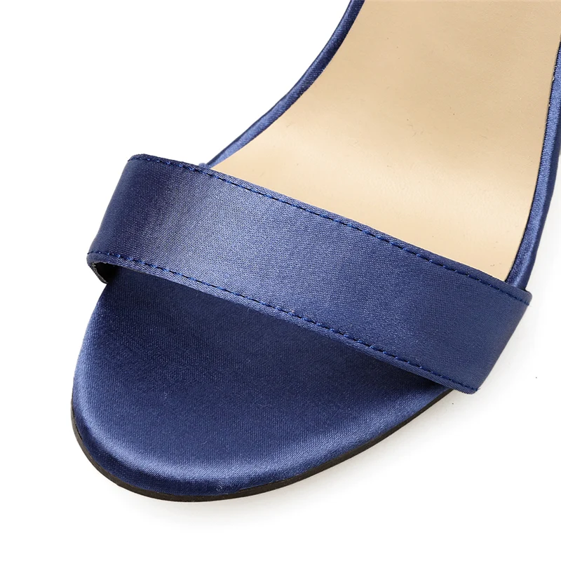 Женские летние босоножки на платформе и высоком каблуке 10 см женские атласные