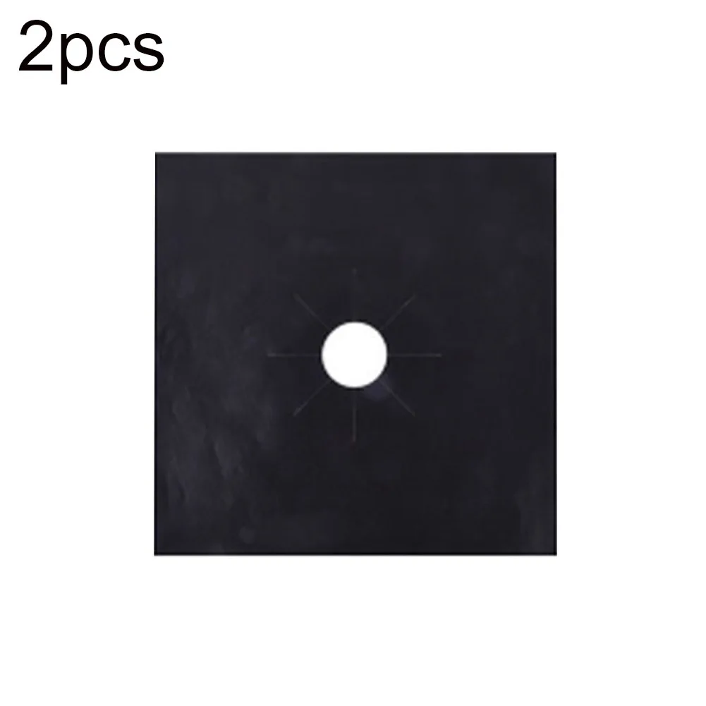 New 2Pcs Gas Stove Cooker Protectors Cover/liner Clean Mat Pad Kitchen Gas Stove Stovetop Protector Kitchen Accessories