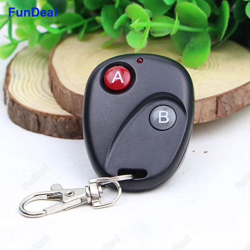 433 МГц Беспроводной RF 2CH пульт дистанционного управления Передатчик обучающий