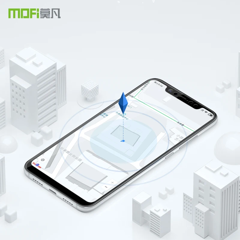 Для Xiaomi Mi8 стекло закаленное MOFi оригинал для Mi 8 Защита экрана 3D полное покрытие