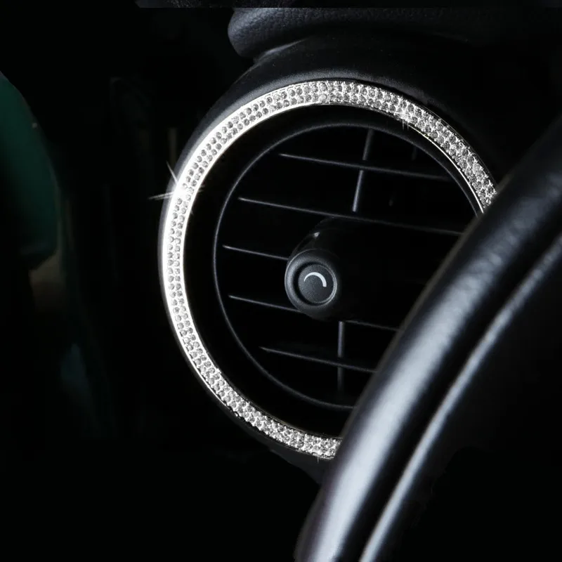 Накладка на вентиляционное отверстие автомобиля с кристаллами для Mini Cooper Clubman