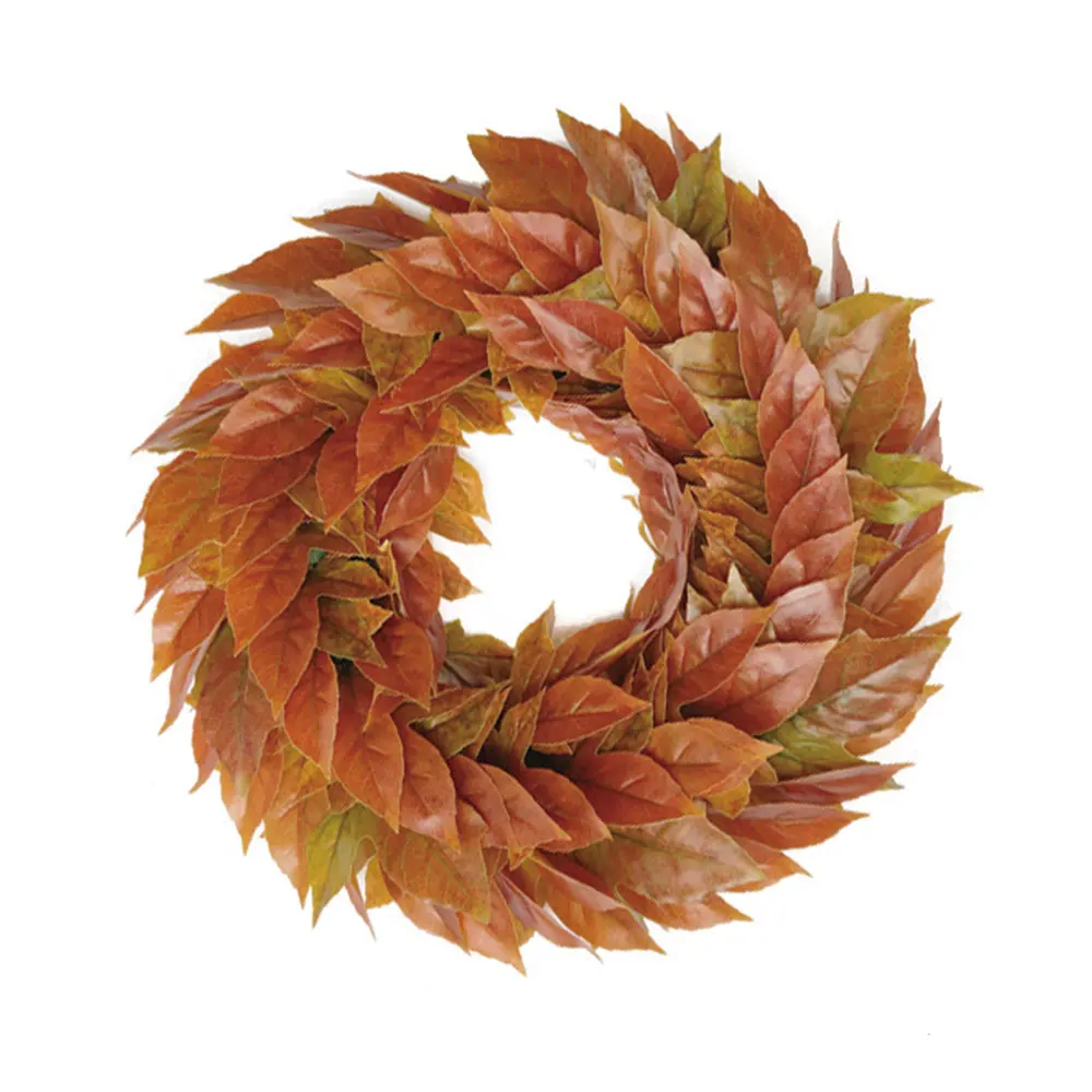 Simulation Plant Rattan 3D Printed Autumn Maple Leaves Living Room Office Decoration Christmas Wedding Scene Layout | Дом и сад