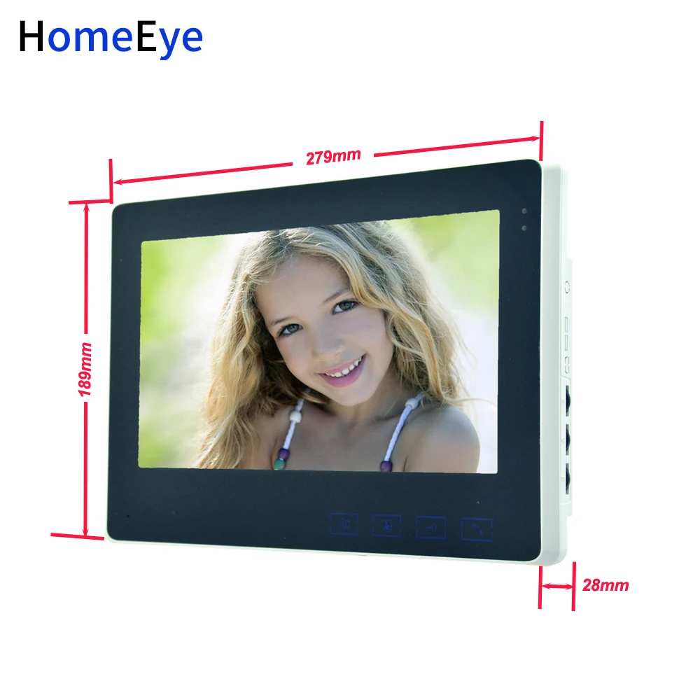 Видеодомофон HomeEye 10 'ƇV2 система домашнего контроля доступа + RFID кардридер 1200TVL
