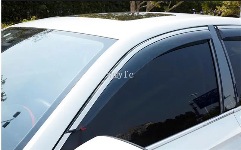 Защита от солнца и дождя для VW GOLF 7 MK7 2014 2015 2016 2017 4 шт.|rain deflectors|window visorwindow visor vent |