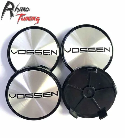 Vossen 2 4 шт. 69 мм 64 мм Vossen Enkei OZ Рабочая эмблема автомобиля колеса центральный колпачок s для E87 E82 F20 E46 E93 Авто колеса обода крышки - Цвет: Vossen 2