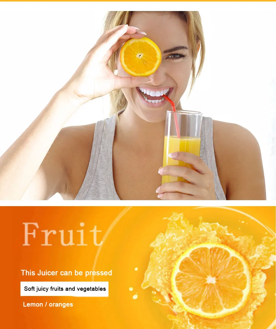 DSP соковыжималка машина соковыжималка для апельсинового сока соковыжималка DIY быстрая соковыжималка с низкой мощностью 220-240 в 40 Вт блендер для фруктовых коктейлей