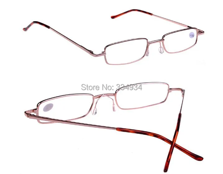 Очки для чтения с тонким алюминиевым твердым чехлом | Аксессуары одежды