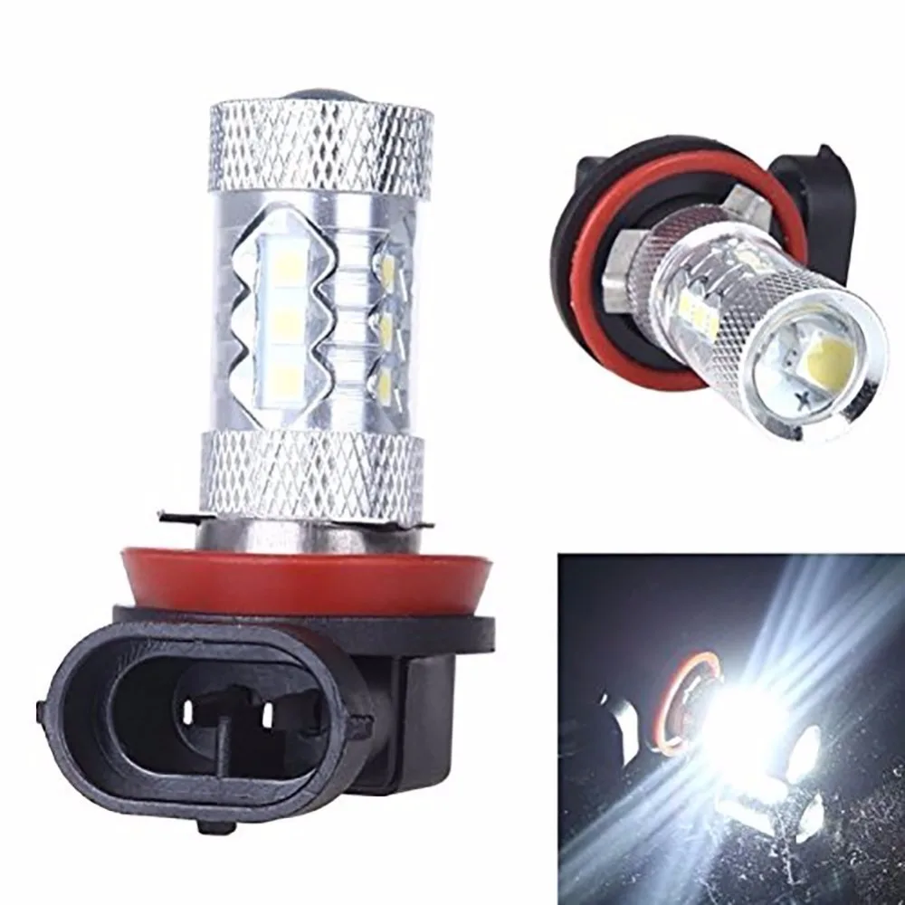 Комплект из 2 предметов рост от 80 Вт H11 Cree светодиодный чипы автомобиль лампа для