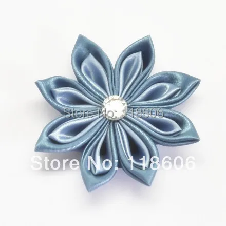 Горячая распродажа 50 шт./лот дешевый цветок kanzashi зажим из Китая без зажима
