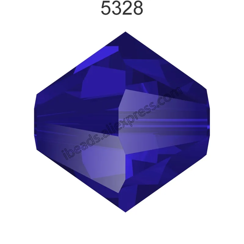 Оригинальные кристаллы от Swarovski 5328 XILION двухконусные бусины из Австрия свободные бусины Стразы для изготовления ювелирных изделий своими руками