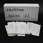 500 шт. стерилизованные иглы татуировки брови 0,4x50 мм 1RL2R3R5, Перманентный макияж, иглы для протопалитоя G-8650 G-9740 тату-машинка