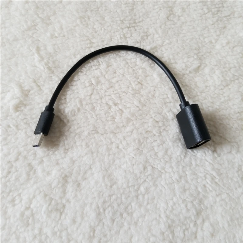USB 3.1 Type-C to 2.0 OTG Data Extension Cable Male Female for Android Phone Tablet PC Camera Black/White 18cm | Компьютеры и офис