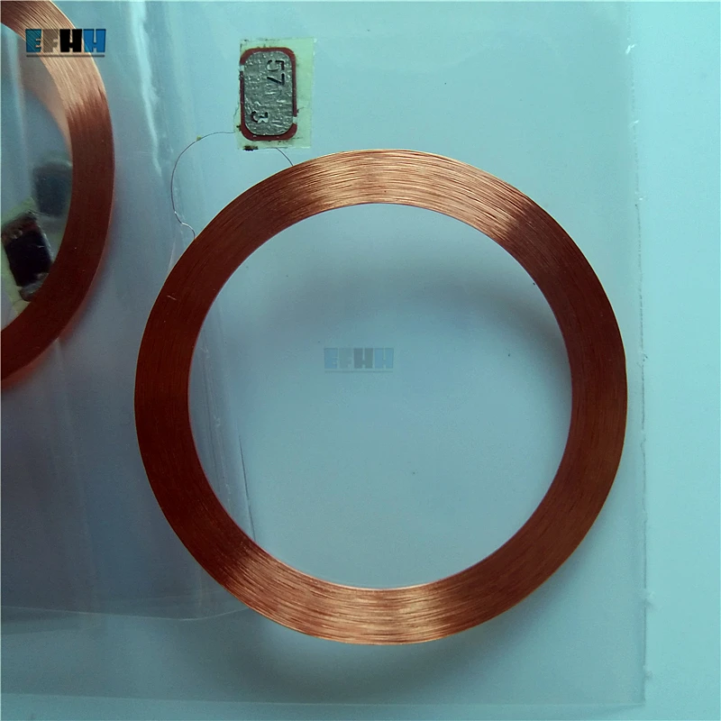 Перезаписываемая rfid метка T5577/T5557/T5567 катушка + чип карта инкрустация без ПВХ
