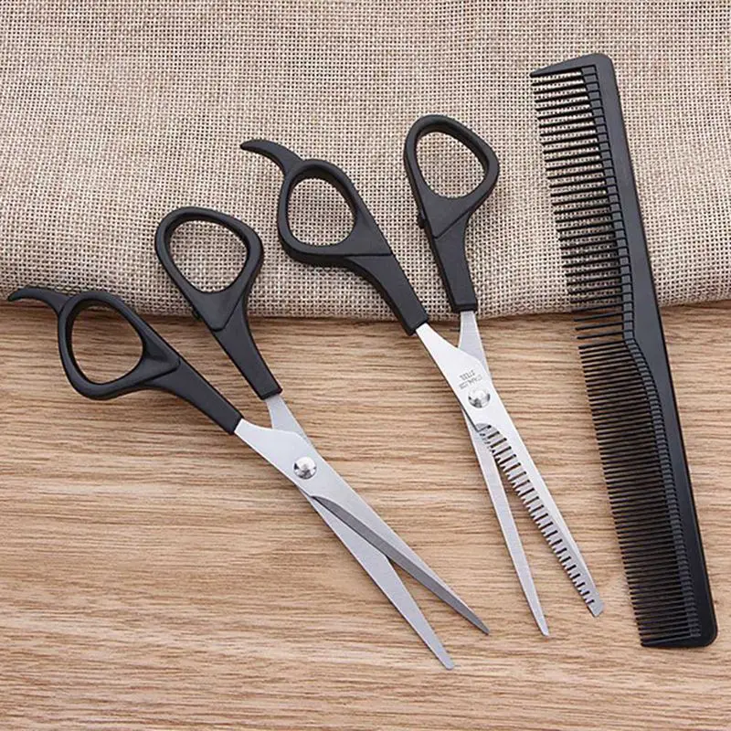 Ножницы для укладки волос полипропилен нержавеющая сталь с расческой 2018 |