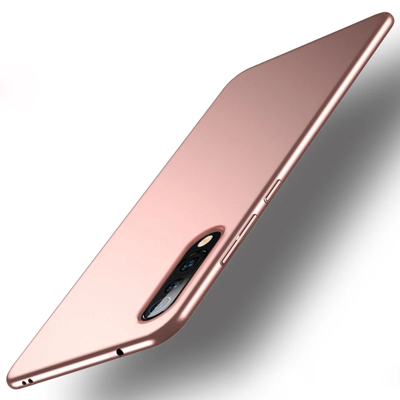 Для xiaomi mi 9 чехол MOFI xiaomi mi 9 explorer global жесткая задняя крышка из ПК чехол MOFI mi 9 pro Полное покрытие матовый mi 9 SE чехол - Цвет: rose gold
