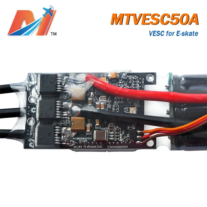Maytech 50a супер esc на основе vesc bldc регулятор скорости для электрического скейтборда