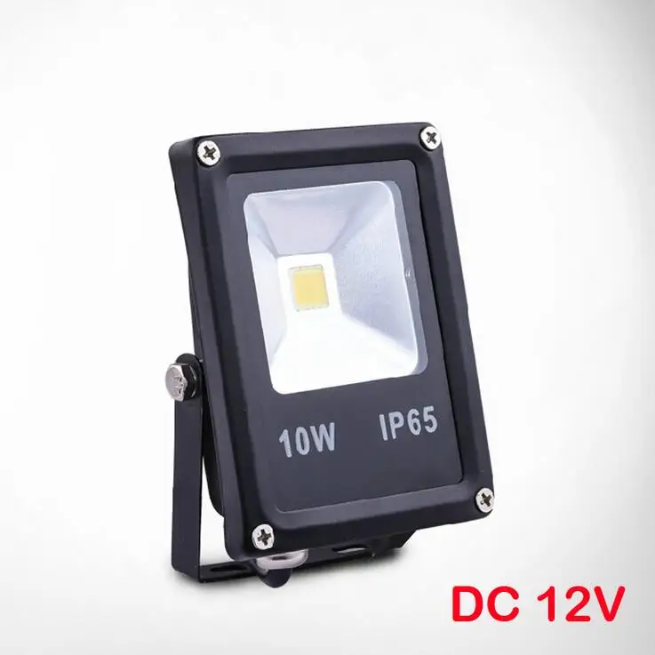 Водонепроницаемый светодиодный прожектор 12 В постоянного тока 10 Вт 20 30 50 100