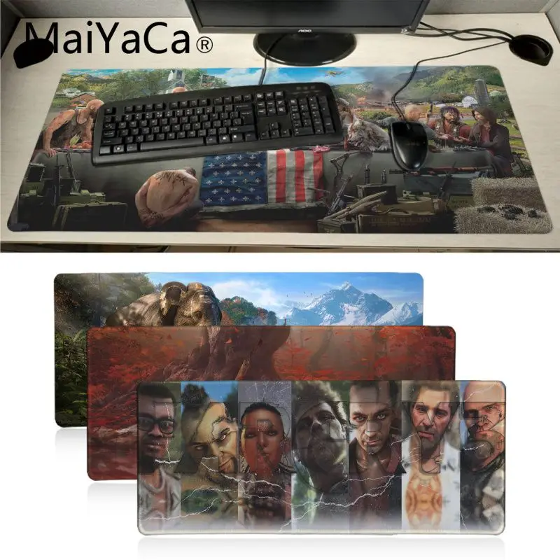 Maiyaca Противоскользящий резиновый коврик для компьютерной игровой мыши размер xxl