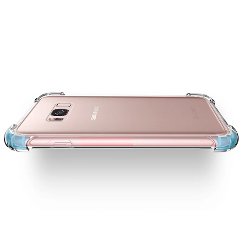 JKing для Samsung Galaxy S8 случай 2 в 1 Ясно Мягкий ТПУ силиконовый чехол Крышка плюс note 8