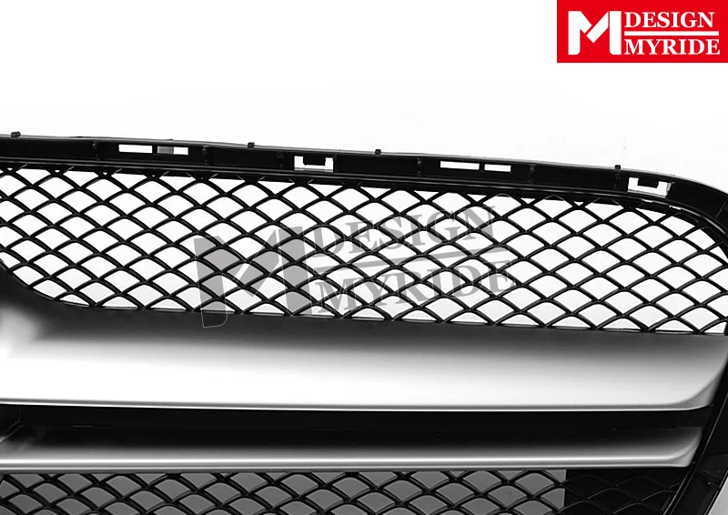 X156 GLA Sport grille grill ABS Silver GLA45 Look For MercedesMB Class Sports GLA180 200 250 grills Without Sign 2014-2016 | Автомобили и