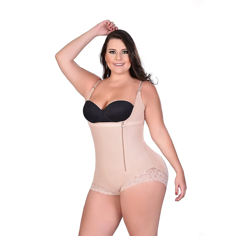 CR размера плюс 5XL 2019 латексный женский корректор фигуры после липосакции пояс с