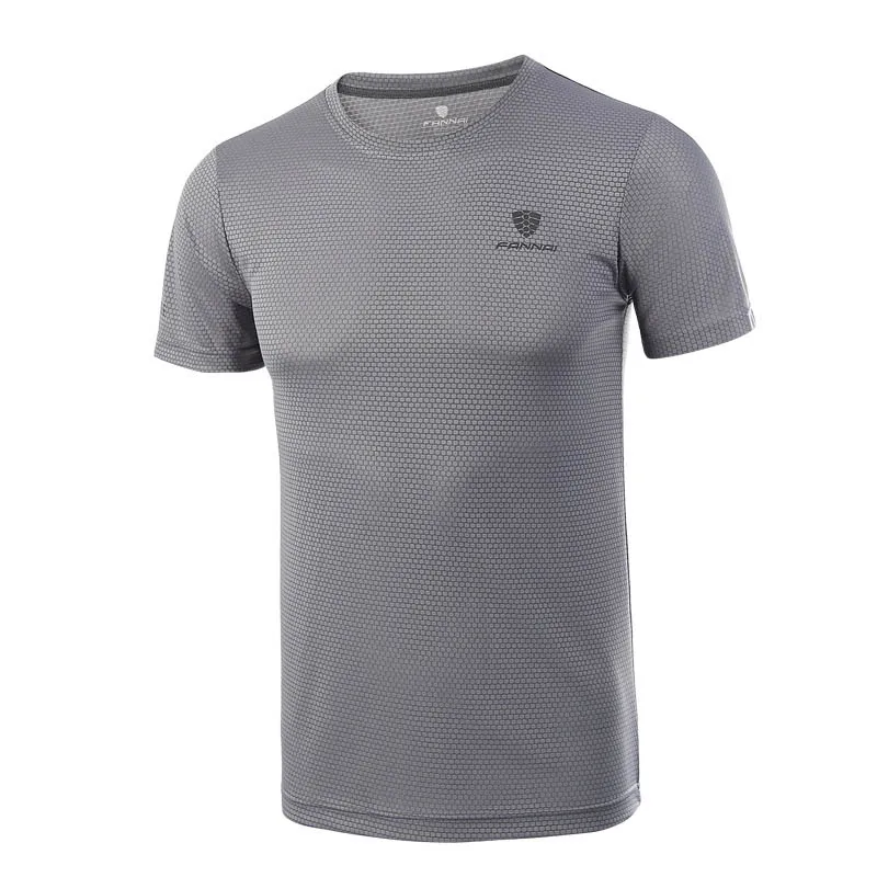 HOT Sport shirt Men sports short sleeve basketball running Quick dry breathable Sports clothes elastic comfortable T-shirt | Спорт и