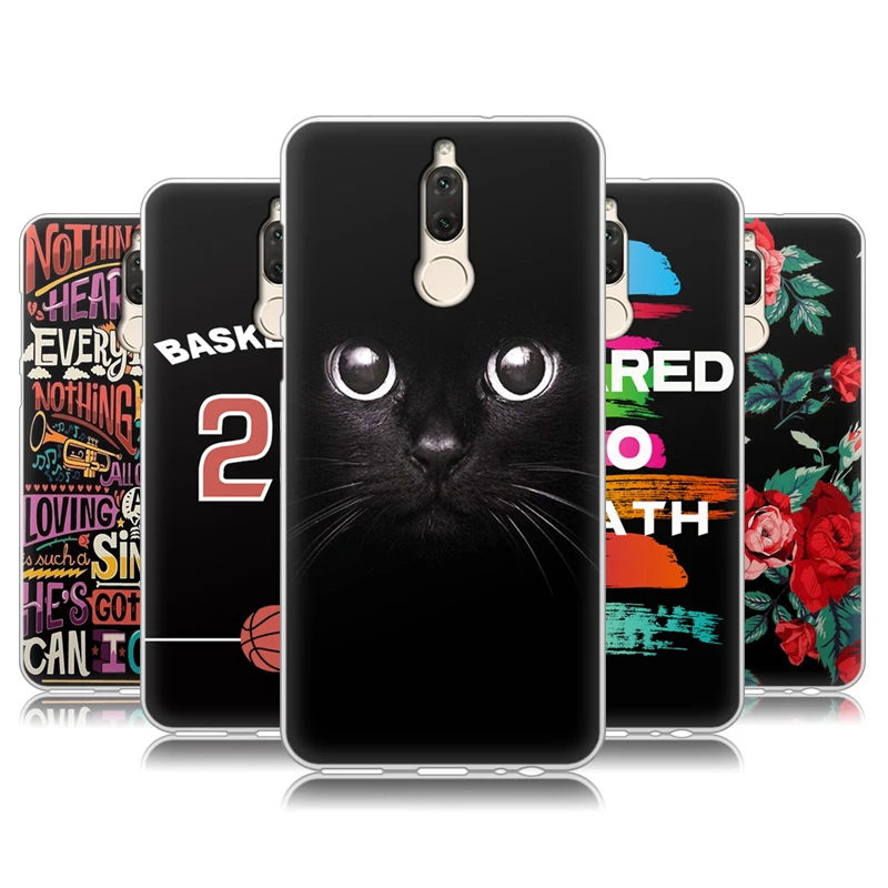 Мягкий силиконовый чехол EiiMoo для Huawei Mate 10 Lite с мультяшным принтом Mate10 5 9 дюйма |
