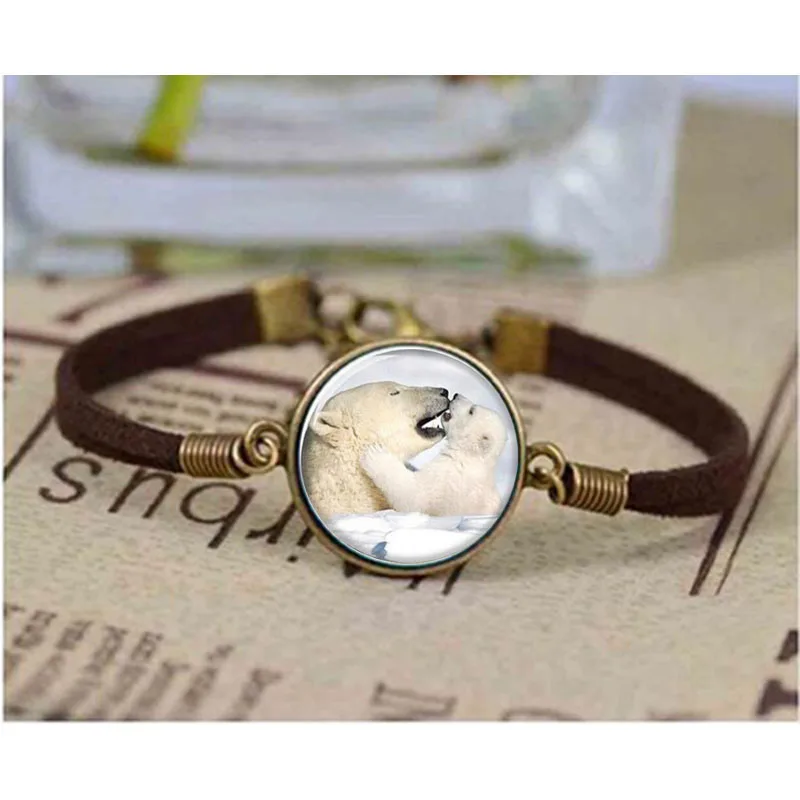 Женское ювелирное изделие браслет с изображением медведя|bear bracelet|love jewelryto.us bear |