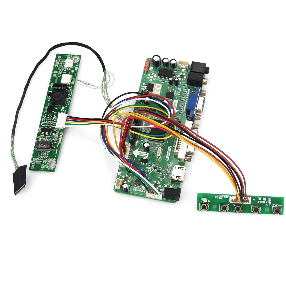

M.NT68676 LCD/LED Controller Driver Board(HDMI+VGA+DVI+Audio) For LP133WX3-TLA5 N133IGE LVDS Monitor Reuse Laptop 1280*800