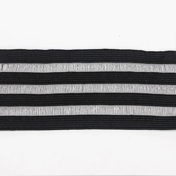 59 мм черная эластичная стрейч-лента с бусинами отделка в стиле стимпанк лента для