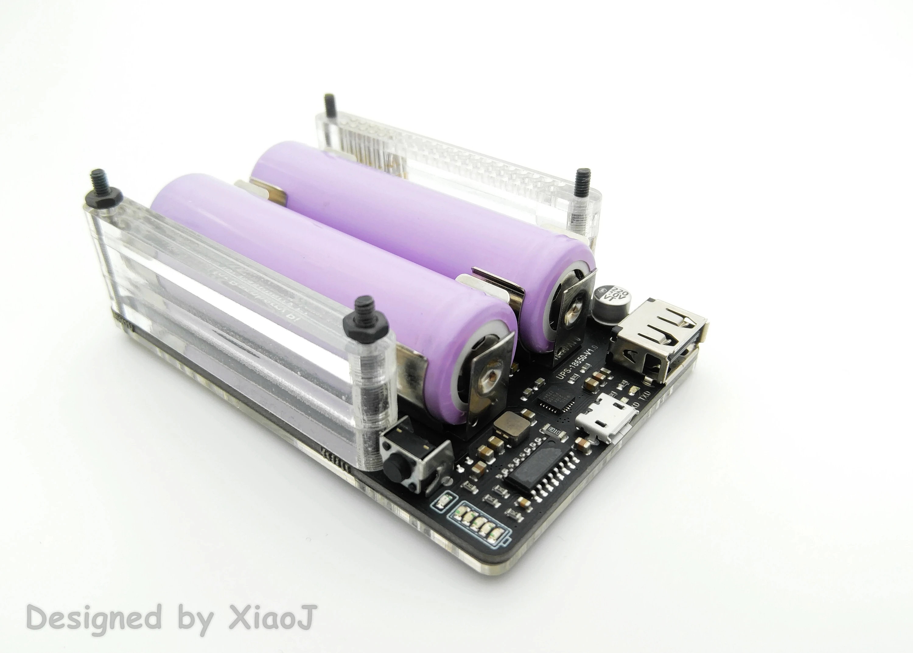 

Raspberry Pie Raspberry PI UPS Power Extension Board. With RTC, Metering, 5V Output, Serial Port Function (no Battery)