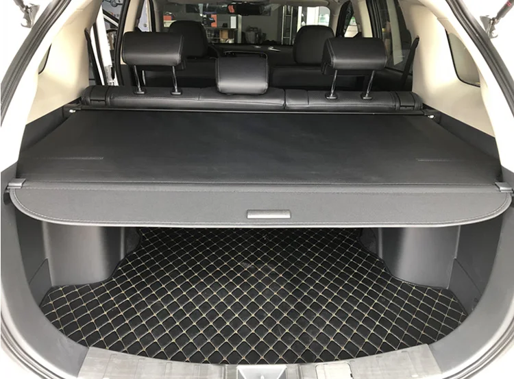 For Mitsubishi Outlander- Aluminum+Canvas Rear Cargo Cover privacy Trunk Screen Security Shield shade Accessories