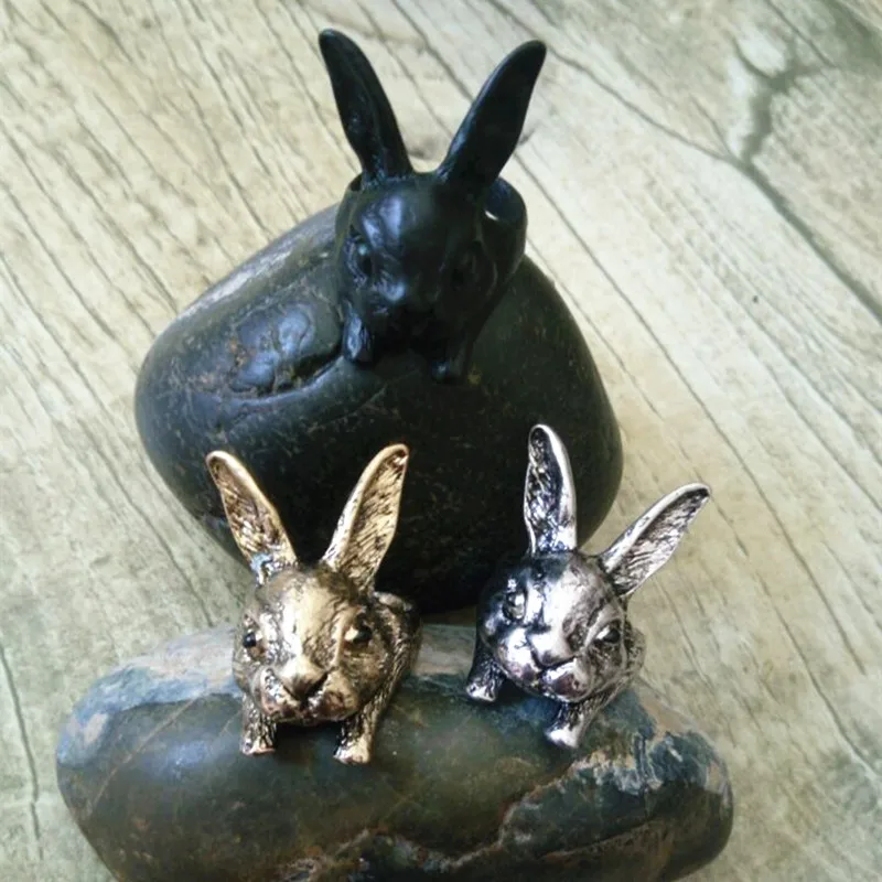 Доставка модные handmaderabbit Тарельчатая черный Древний Серебро Бронза три цвета на