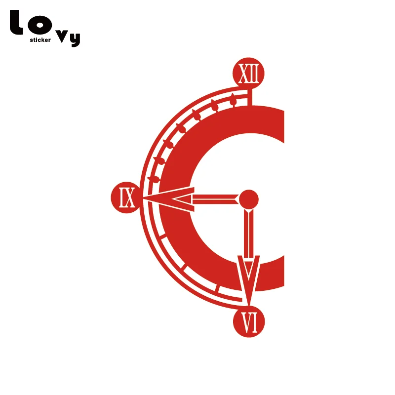 Chrono триггер C винил автомобиля стикеры мультфильм Графический Веселая наклейка