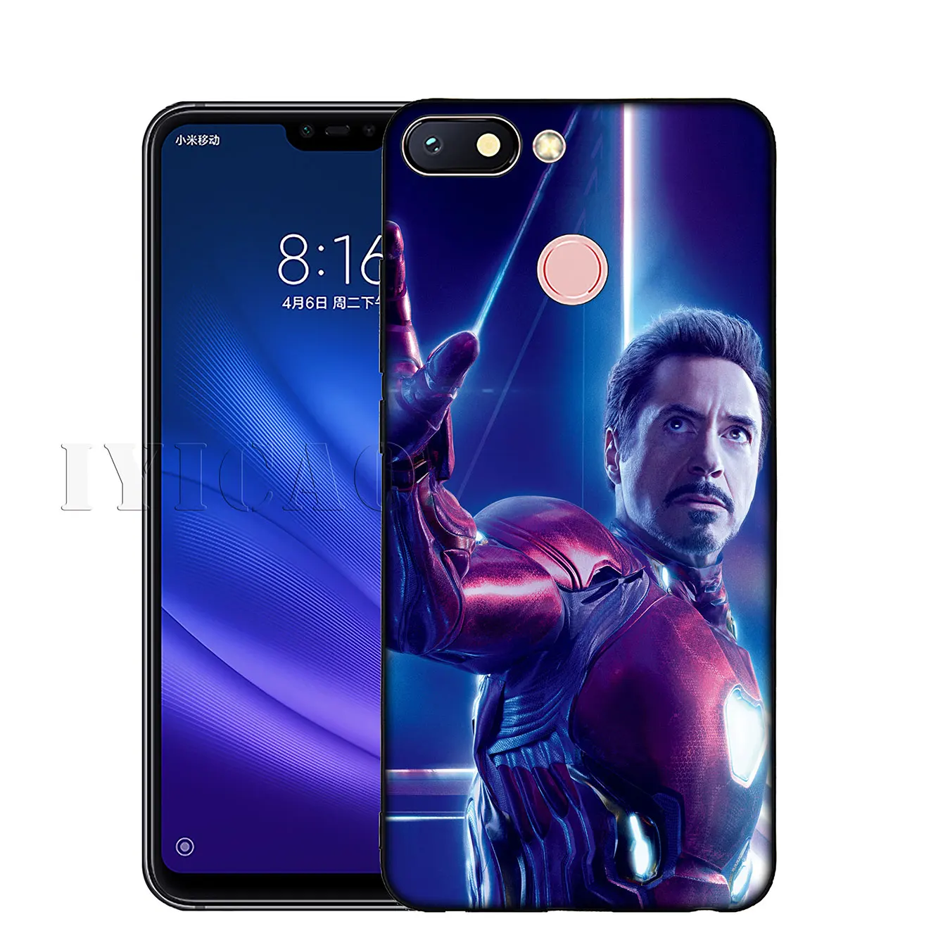 IYICAO Железный человек Marvel Мягкий силиконовый чехол для телефона Xiaomi Redmi K20 8A 7A 6A 5A S2