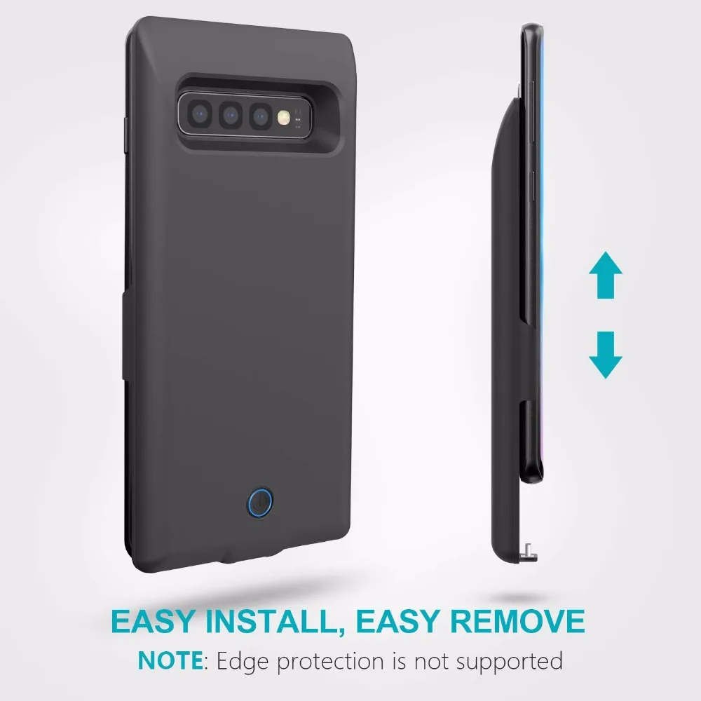 Переносное зарядное устройство Leioua для Samsung Galaxy S10 7000 мАч расширенный аккумулятор