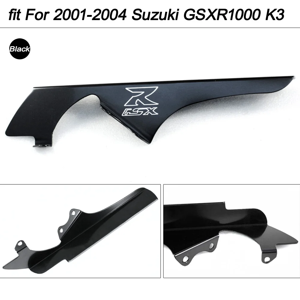 01-04 GSXR1000 K3 Мотоциклетная цепная защитная крышка, алюминиевая заготовка для Honda CBR 600 F4 F4i 600RR F5 900RR 929RR 954RR 1000RR Fireblade - Цвет: 01-04 GSXR1000 K3