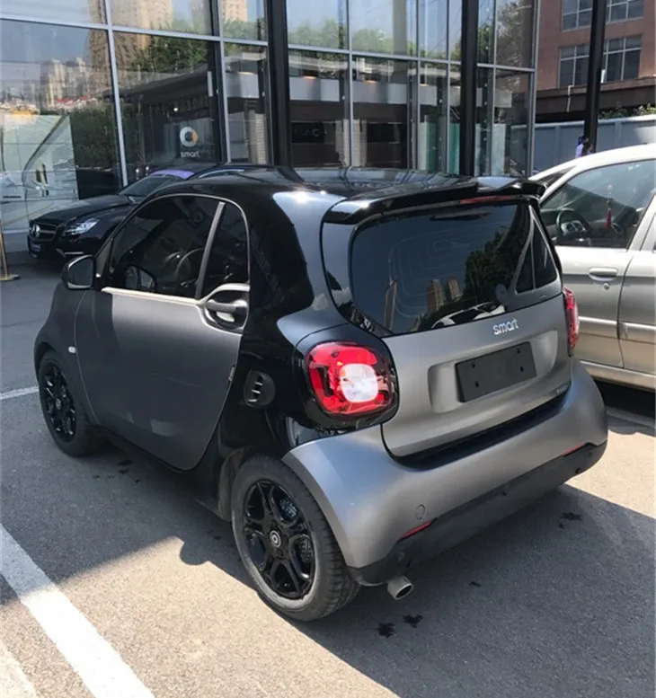Для Smart fortwo 453 спойлер Carlsson ABS Материал заднее крыло праймер цвет задний спойлер на крышу для Benz Smart fortwo спойлер