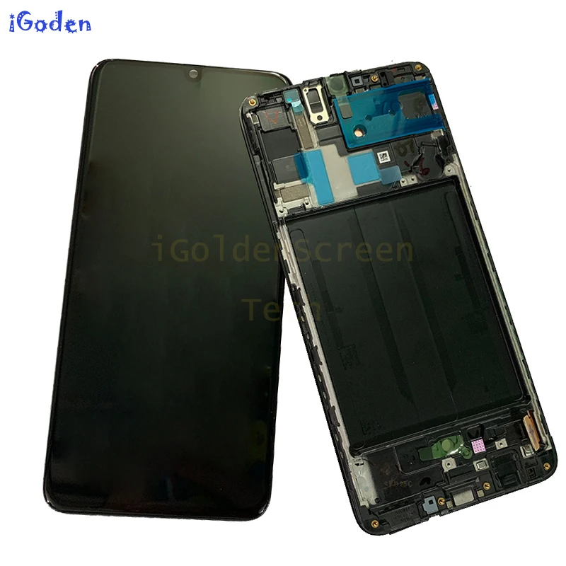 6,7 'AMOLED для samsung Galaxy A70 lcd A705 A705F SM-A705F ЖК-дисплей сенсорный экран дигитайзер в сборе для samsung A70 A705DS lcd