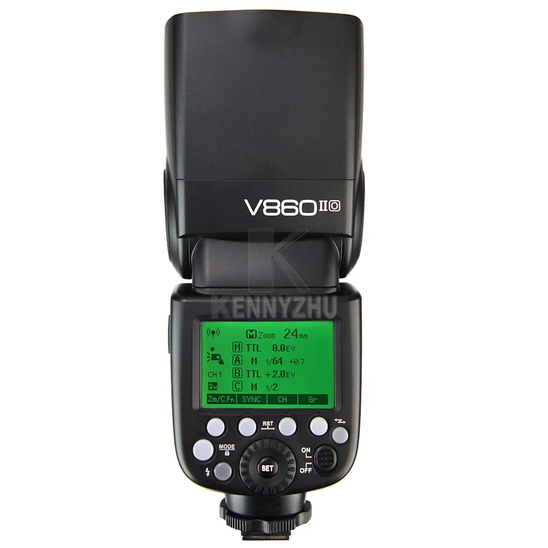 GODOX V860IIO 2000 мА/ч, литий-ионный аккумулятор Батарея 2,4G HSS Беспроводной ttl фотовспышка "Speedlite" для цифровой камеры Olympus E-M10II E-M5II E-M1 E-PL8 Panasonic