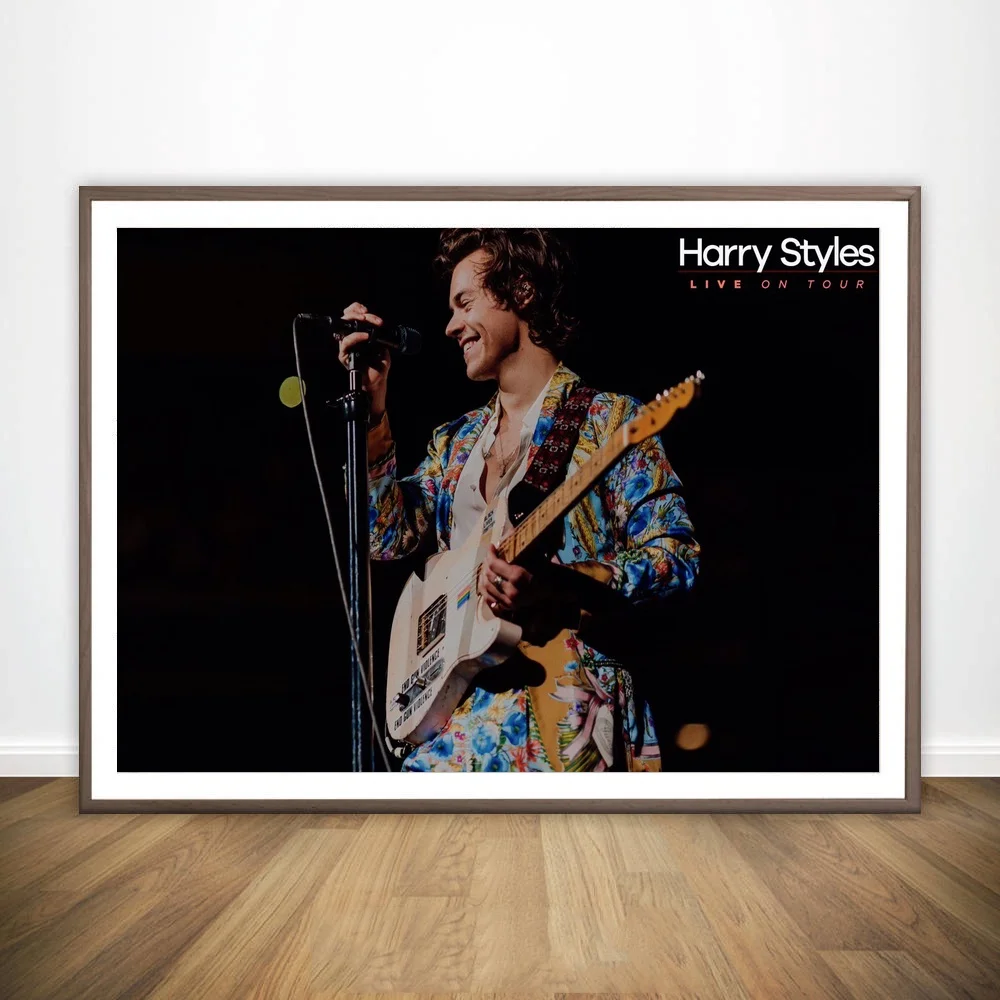 New Harry Styles Custom Music Star Album Art Poster Silk Light Canvas Painting Print For Home Decor Wall Picture | Дом и сад
