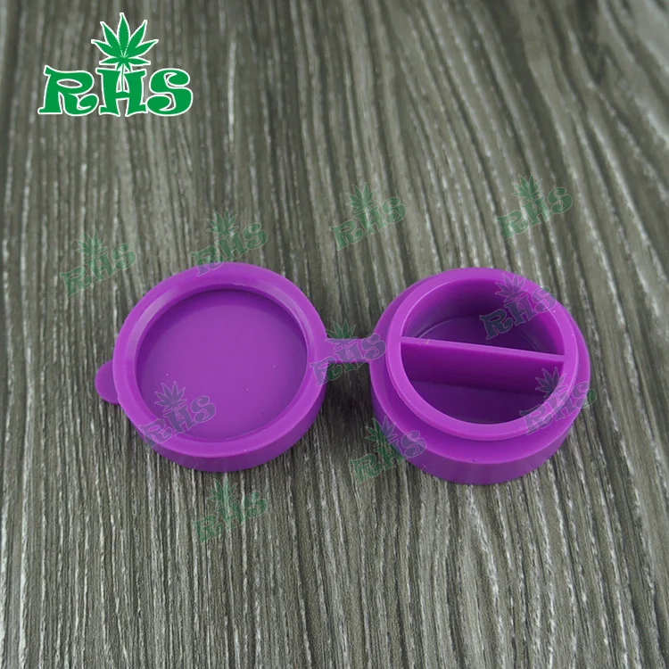 2017 RHS заводская цена горячая Распродажа Cured 10 мл круглые силиконовые банки Dab