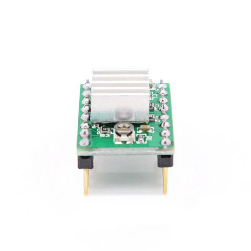 10 шт./лот модуль шагового двигателя и радиатор для привода a4988 arduino|motor drive module|stepping