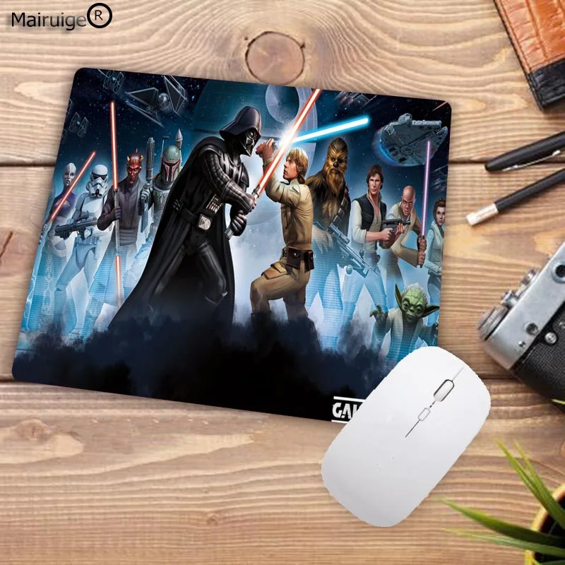 25X20CM Mairuige Star wars фильм best мягкая игровая клавиатура Мышь игры черный стол Мышь колодки для ПК компьютер офисный игры коврик для мышей - Цвет: 25X20CM