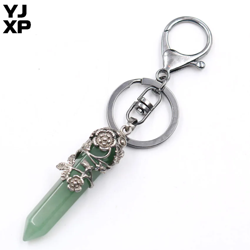 Кристальные брелоки из натурального камня винтажная подвеска в виде цветов