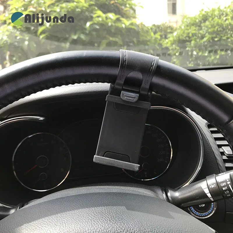 Автомобильный держатель для мобильного телефона с рулем эластичный дизайн